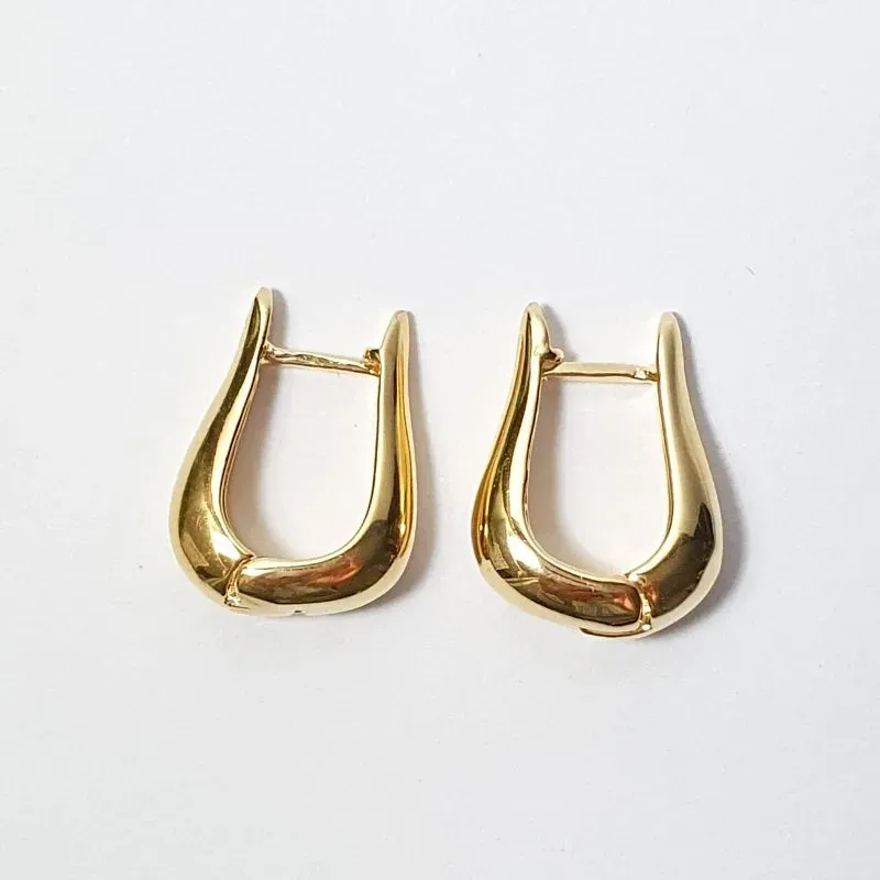 Brinco Argolinha Gota Click Média