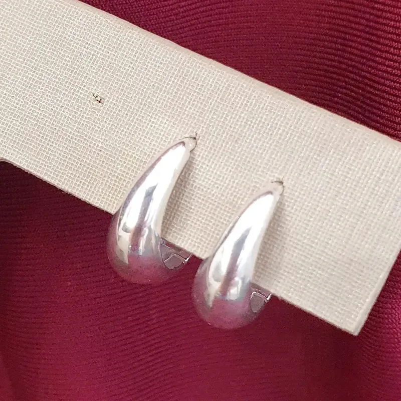 Brinco Argolinha Gota Lisa G