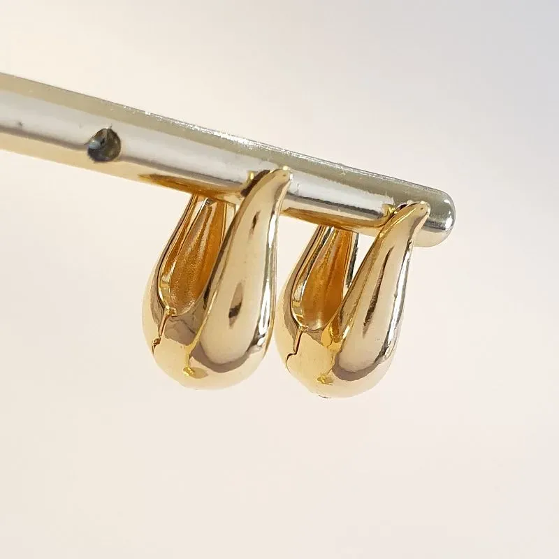 Brinco Argolinha Gota U M