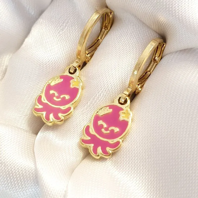 Brinco Argolinha Polvo