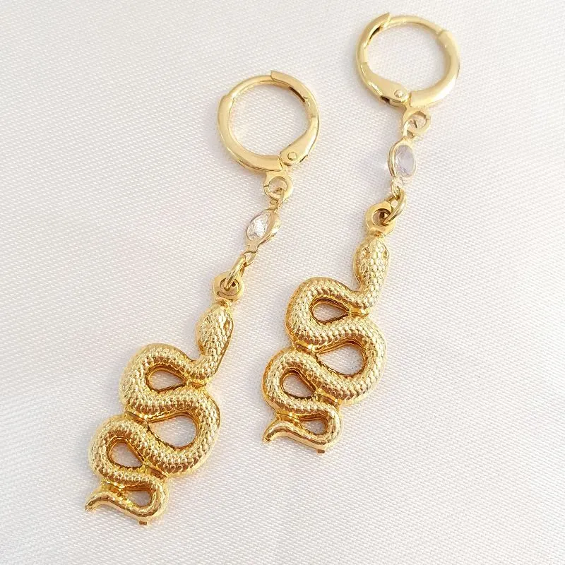 Brinco Argolinha Serpente