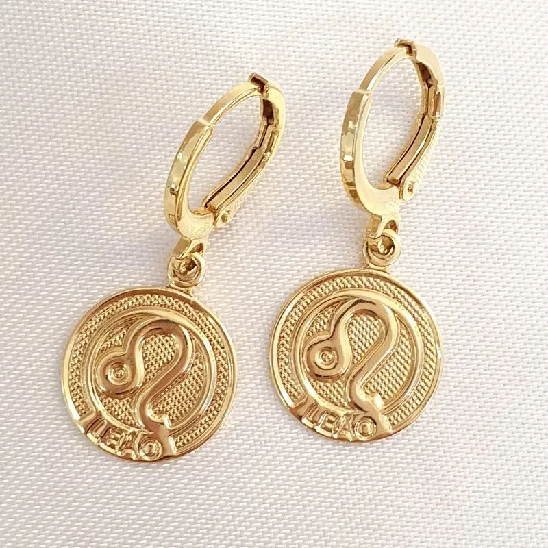 Brinco Argolinha Signo Leão