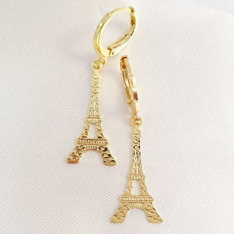 Brinco Argolinha Torre Eiffel