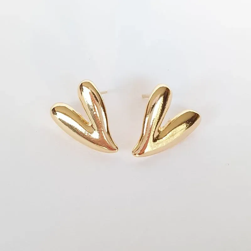 Brinco Coração Cheio Orgânico