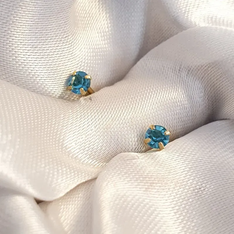 Brinco Ponto de Luz 15 (Azul)