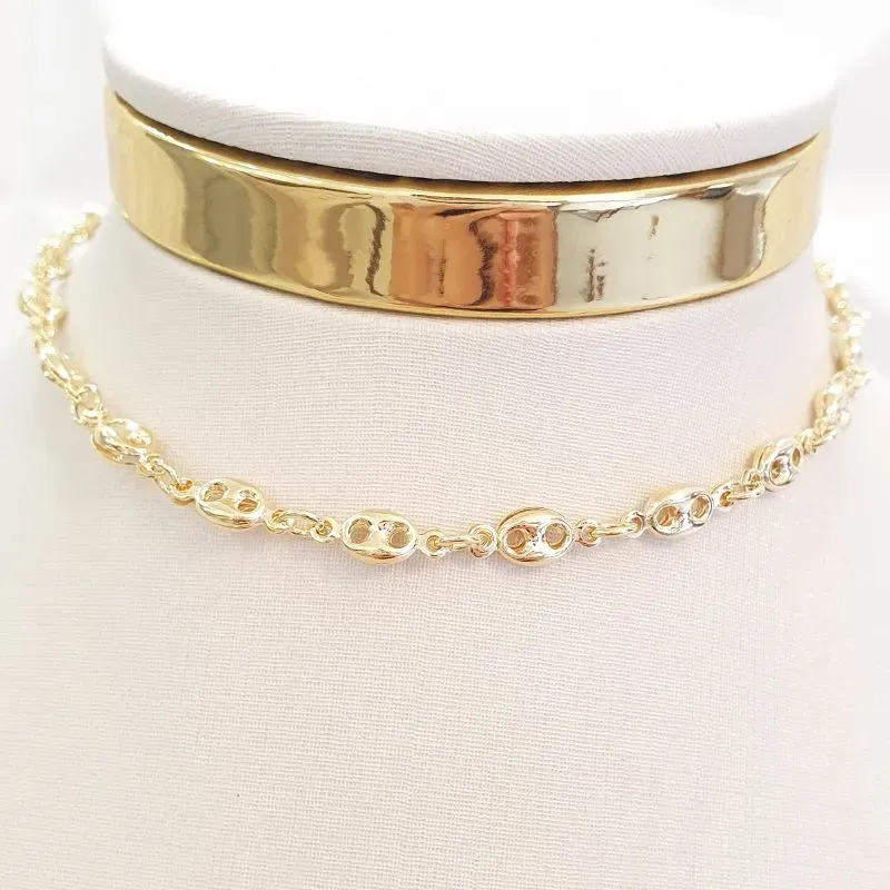 Colar Elos Gucci 32cm (+10)