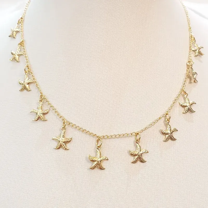 Colar Estrelas do Mar (choker)
