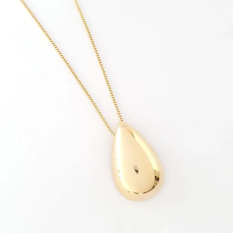 Colar Gota Média