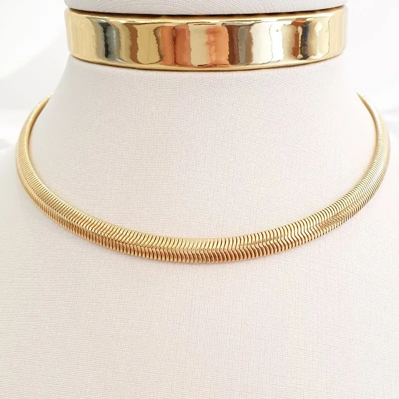 Colar Lacraia Grossa 30cm (+10)