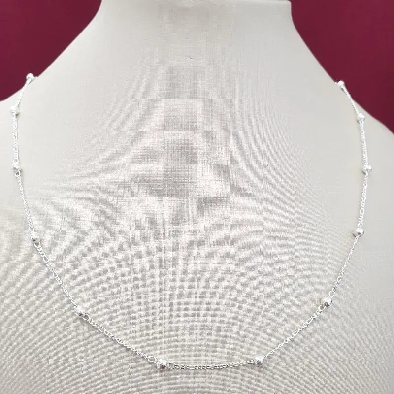 Colar Longo Bolinhas 50cm