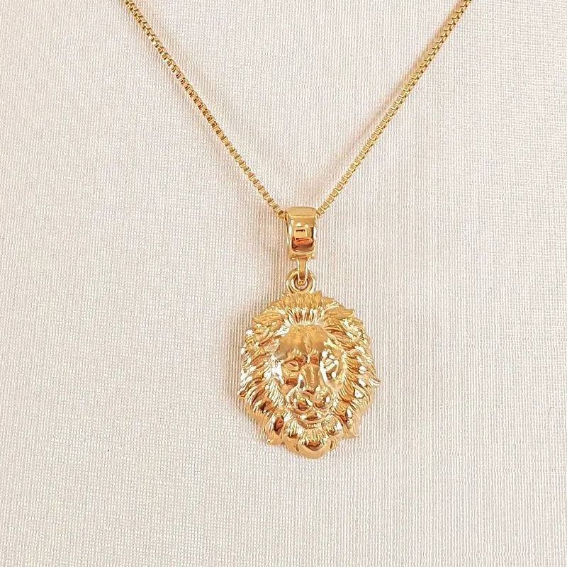 Colar Rosto Leão