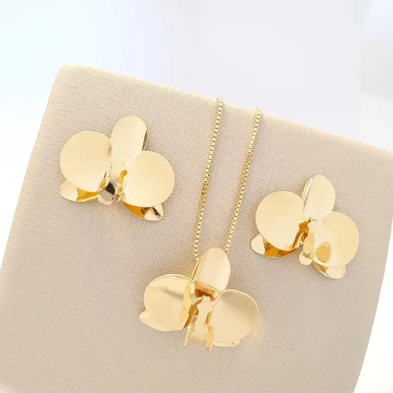 Conjunto Orquídea Orgânica