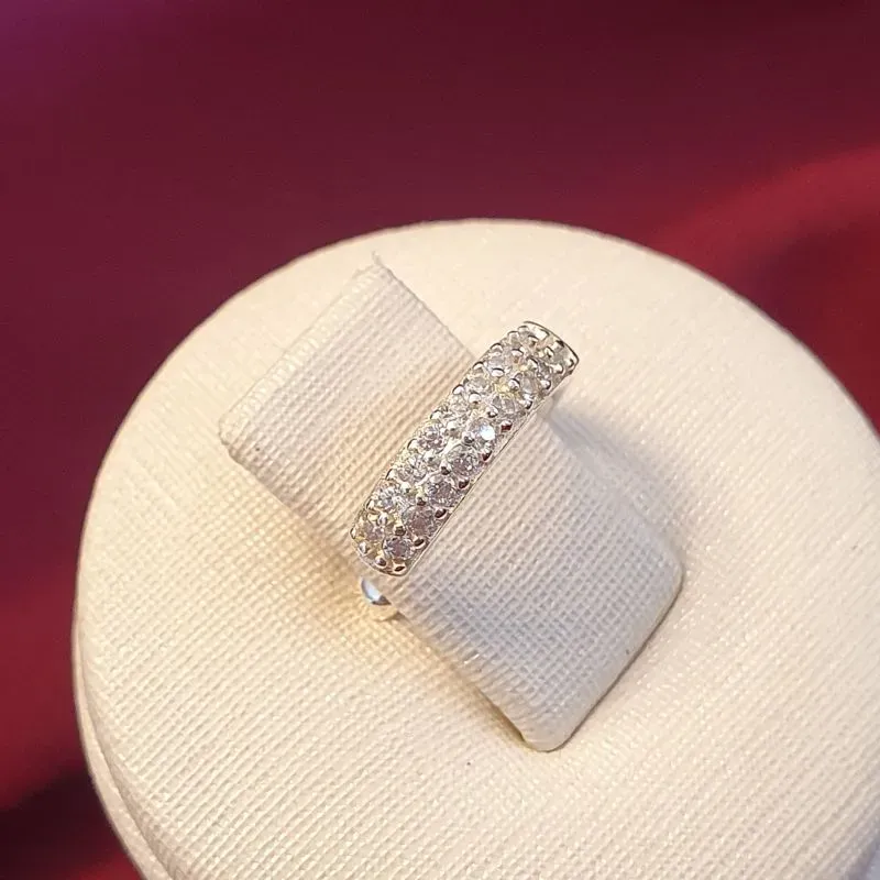 Piercing Fake Duplo Cravejado Cristal