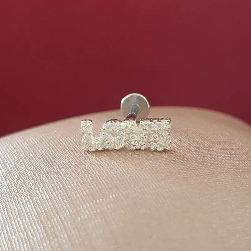 Piercing LOVE Cravejado