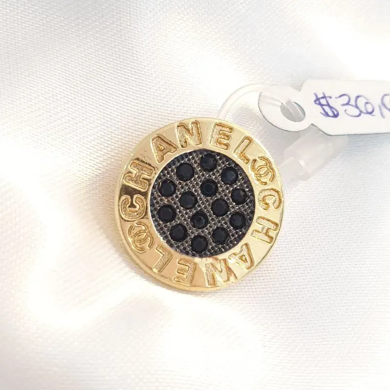 Pingente Chanel Preto