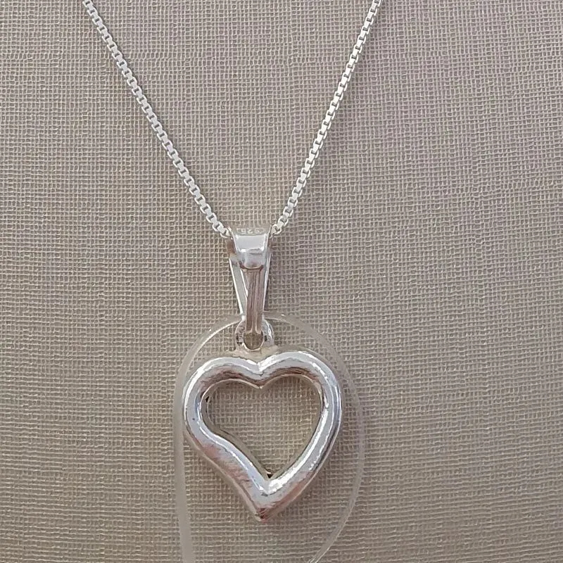 Pingente Coração Vazado