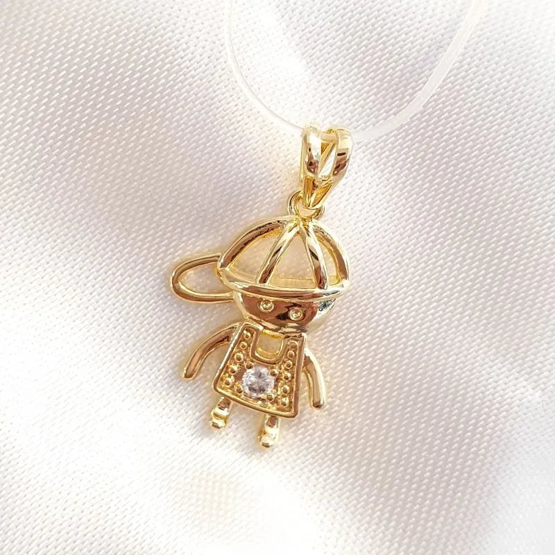 Pingente Menino Ponto Luz