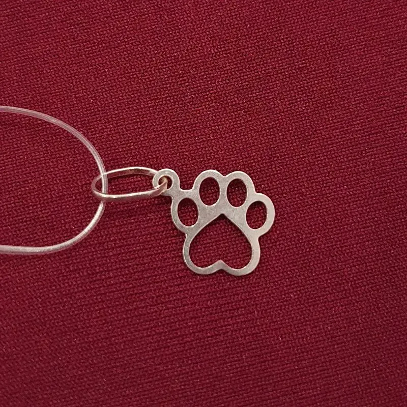 Pingente Pata Dog Coração