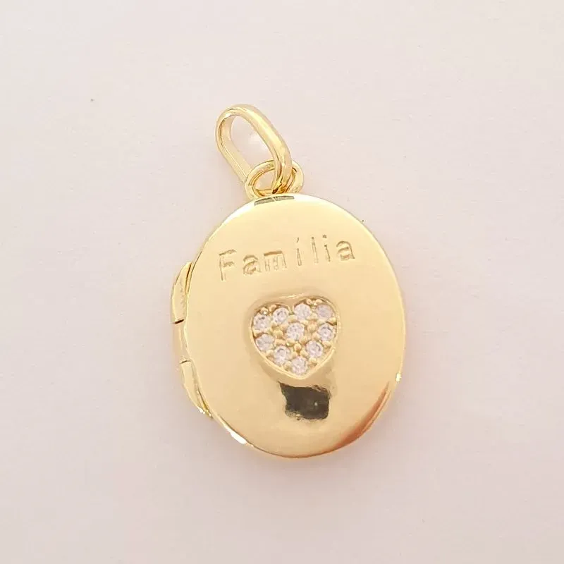 Pingente Relicário Família