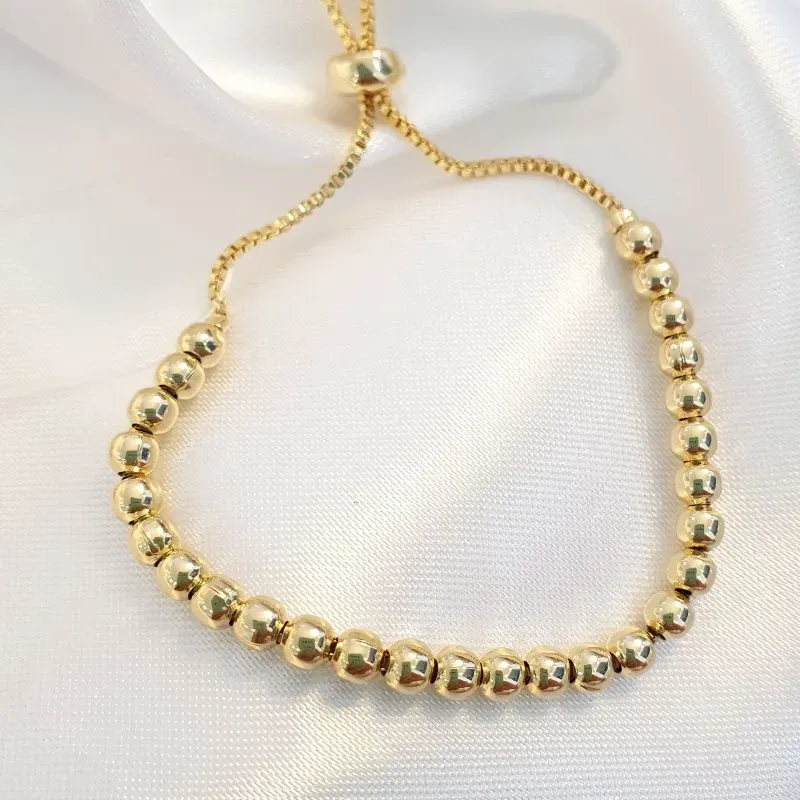 Pulseira 27 Bolinhas (Fecho Gravata)