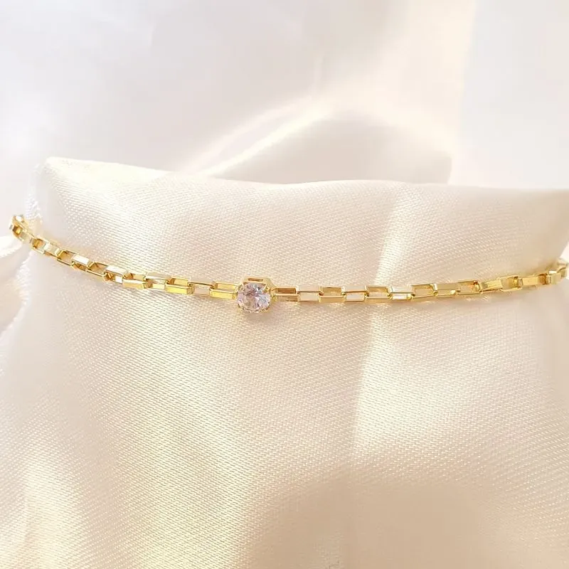 Pulseira Elos Cartier Ponto Luz