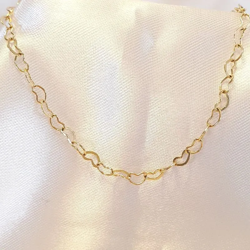 Pulseira Elos Corações