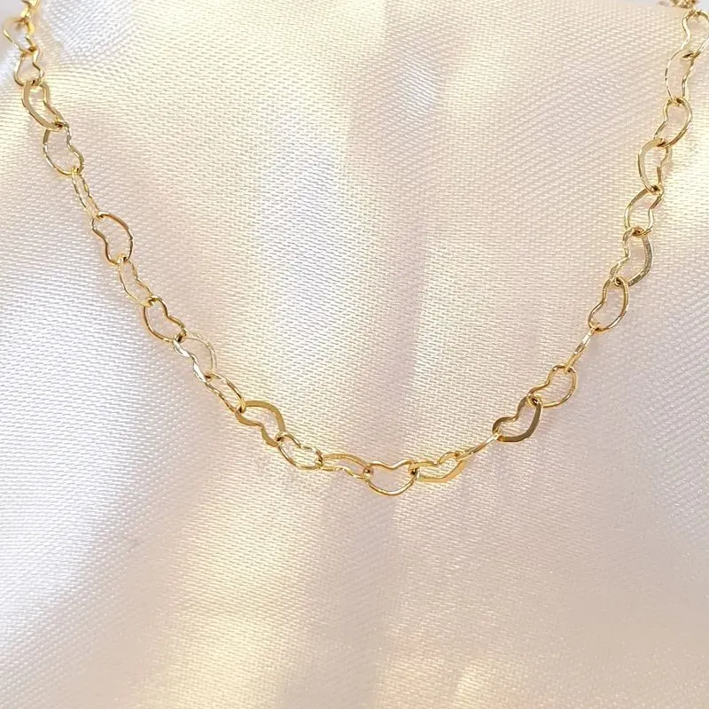 Pulseira Elos Corações