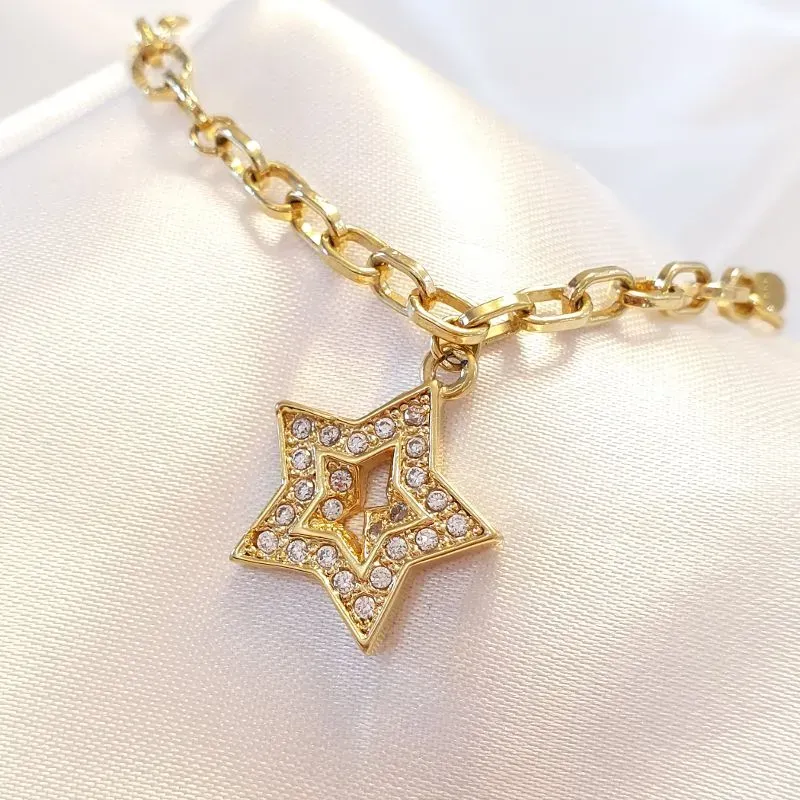 Pulseira Estrela Cravejada