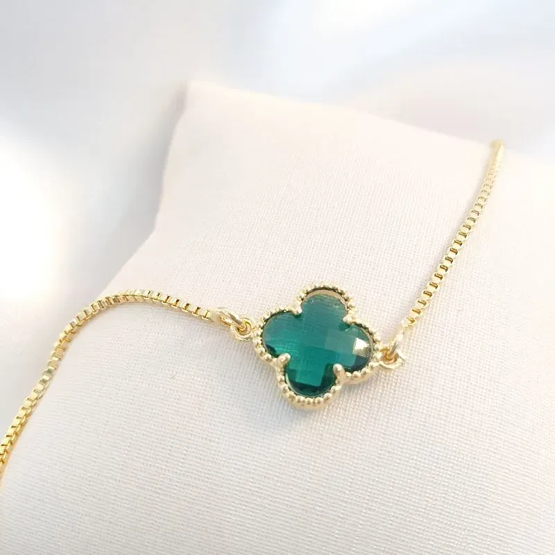 Pulseira Trevo Verde