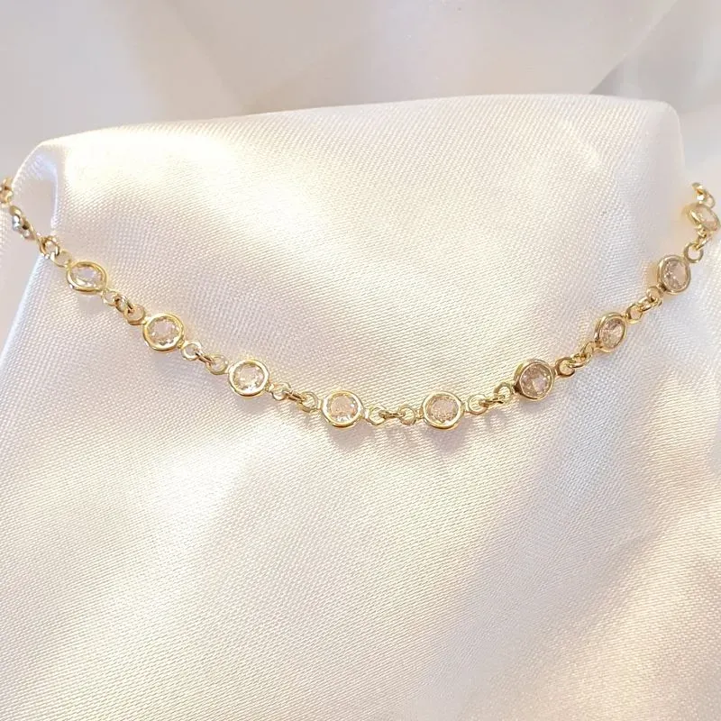 Pulseira Zircônias Cristal