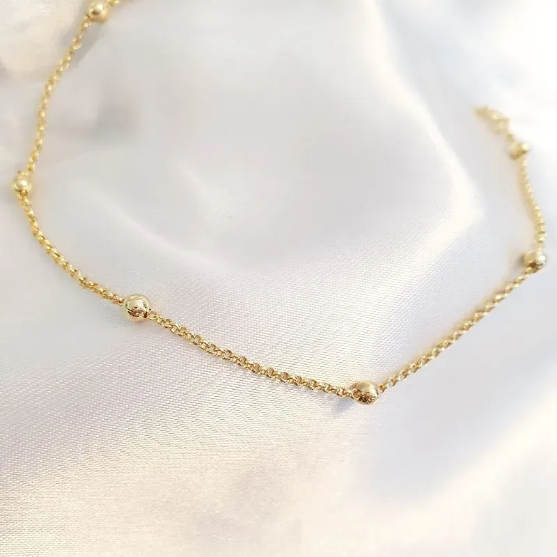 Tornozeleira Bolinhas