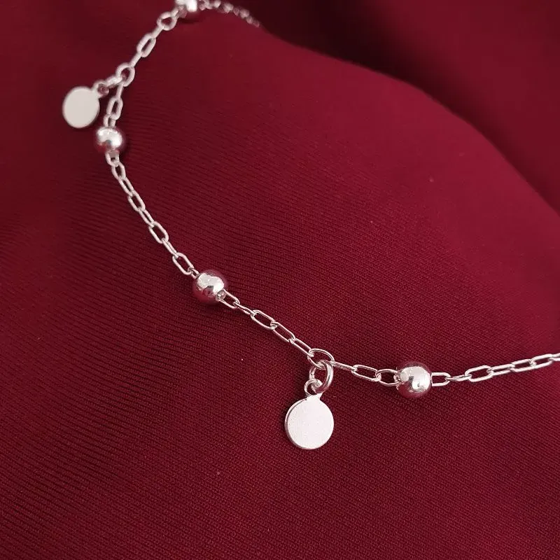 Tornozeleira Bolinhas e 3 Plaquinhas