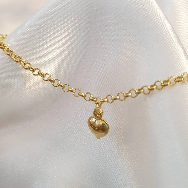 Tornozeleira Coração