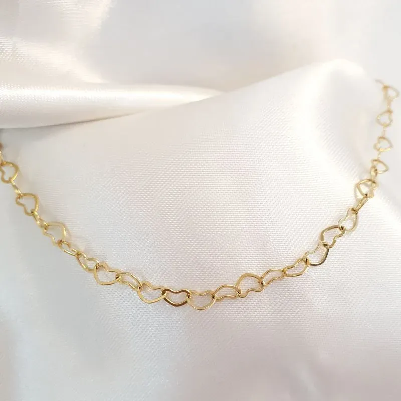 Tornozeleira Elos Corações