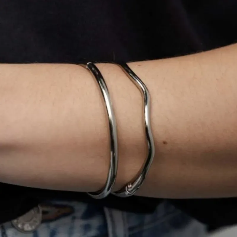 Bracelete Tubo Liso Fechado