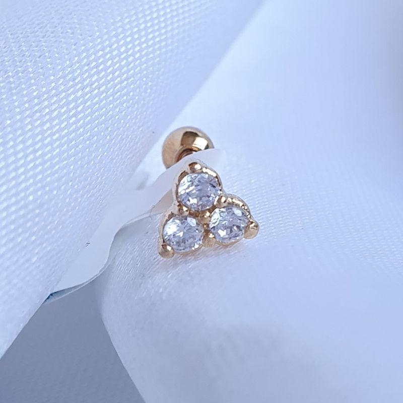 Piercing 3 Zircônias