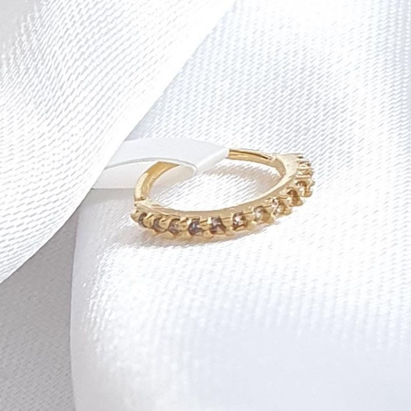 Piercing Nariz Argolinha Cravejada