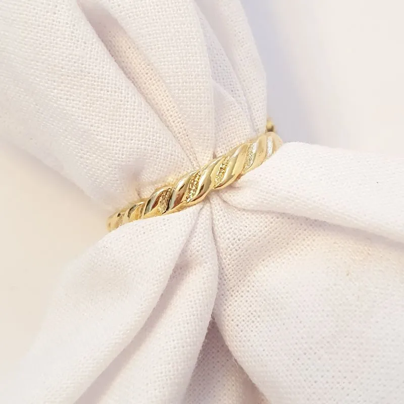 Anel Fio Trançado (n21)