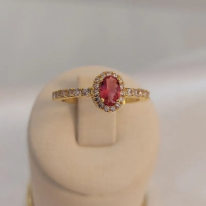 Anel Princesa Rubi  (n18)