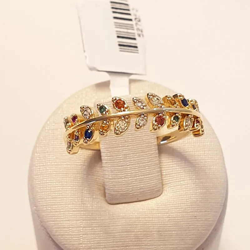 Anel Ramos Coloridos (n19)