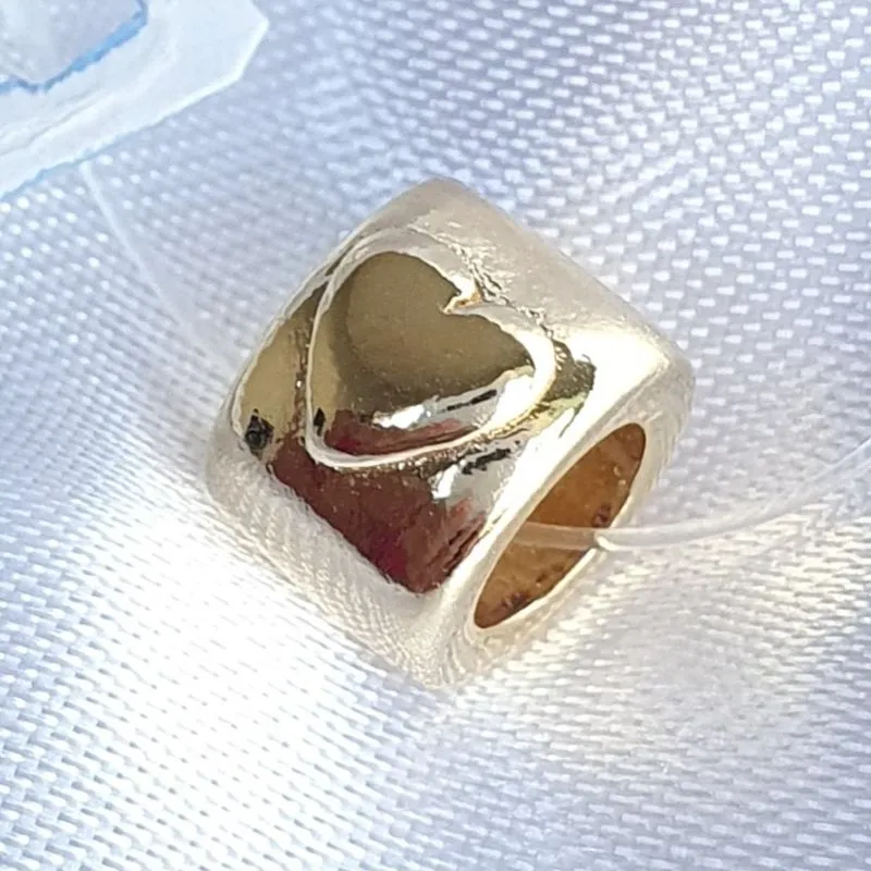 Berloque Anel Liso Coração