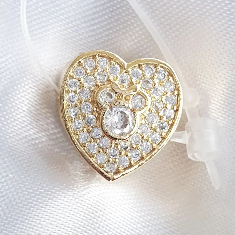 Berloque Coração Minnie