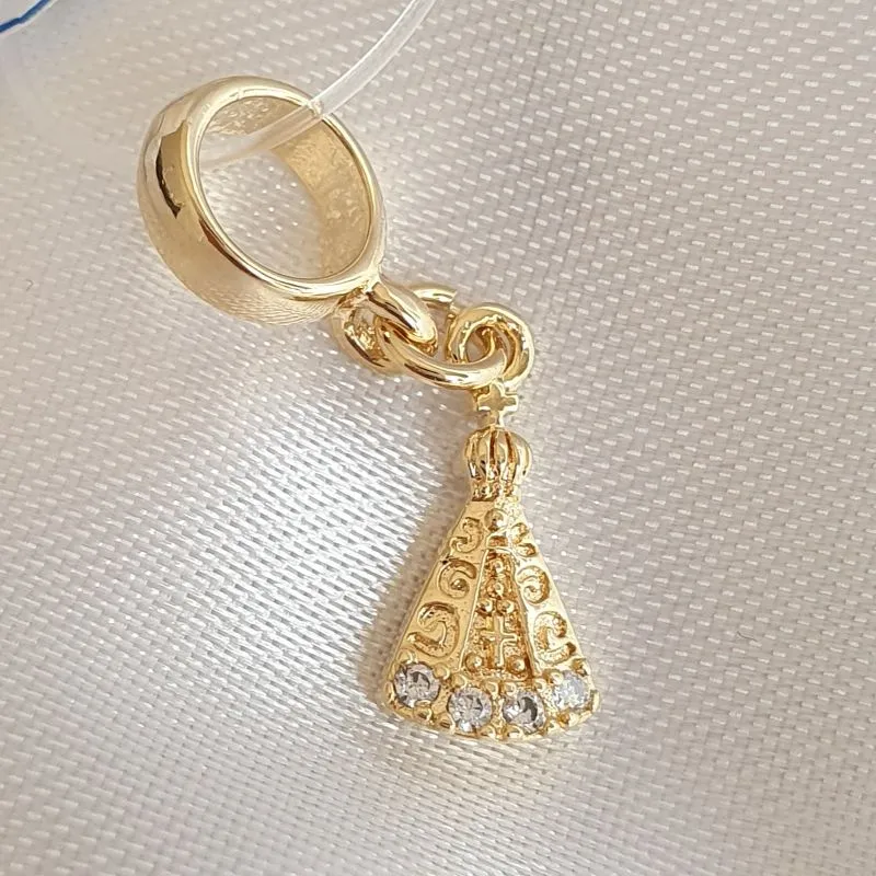 Berloque Nossa Senhora Cravejada