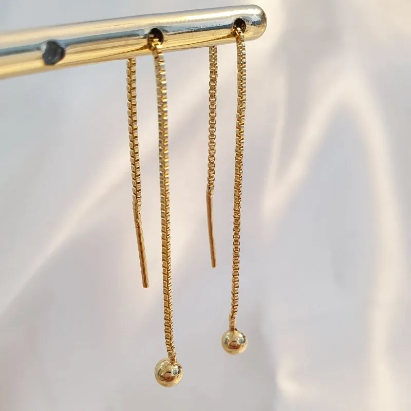 Brinco Agulha Bola M