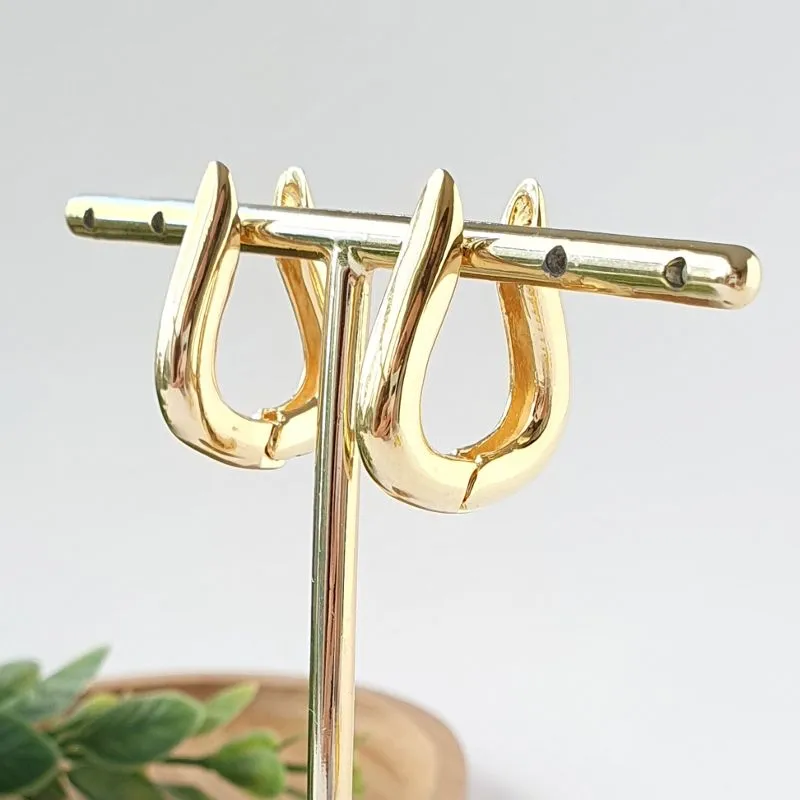 Brinco Argola Gota Ferradura M