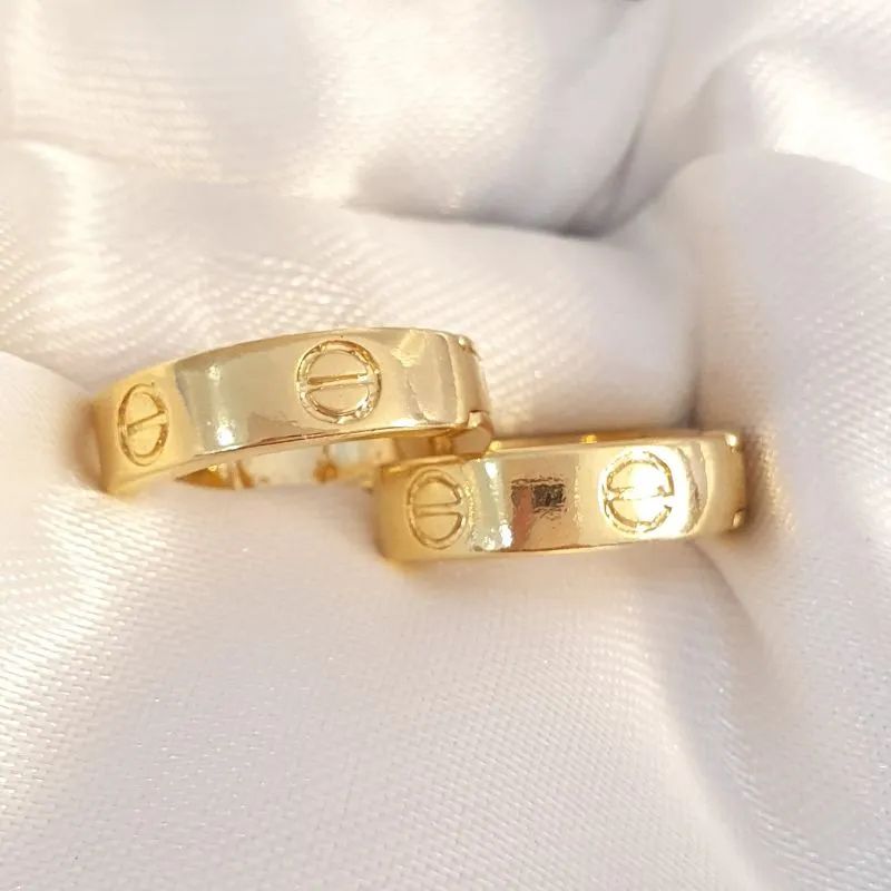 Brinco Argolinha Cartier