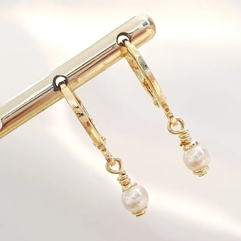 Brinco Argolinha Pérolinha