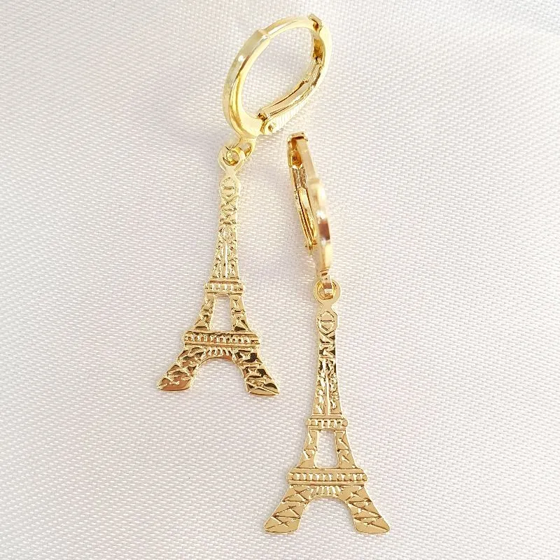 Brinco Argolinha Torre Eiffel
