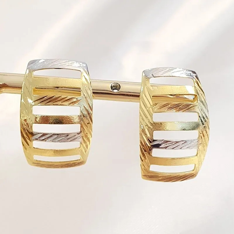 Brinco Chapeado 3 Ouros