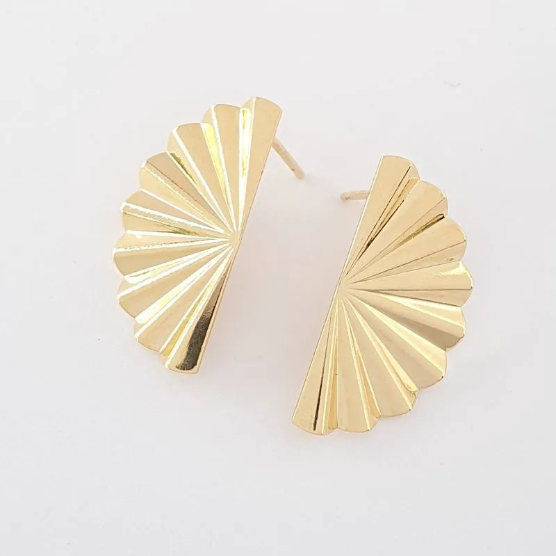 Brinco Leque Frisado